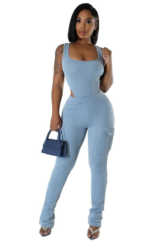 TWO PIECE PANTS SET