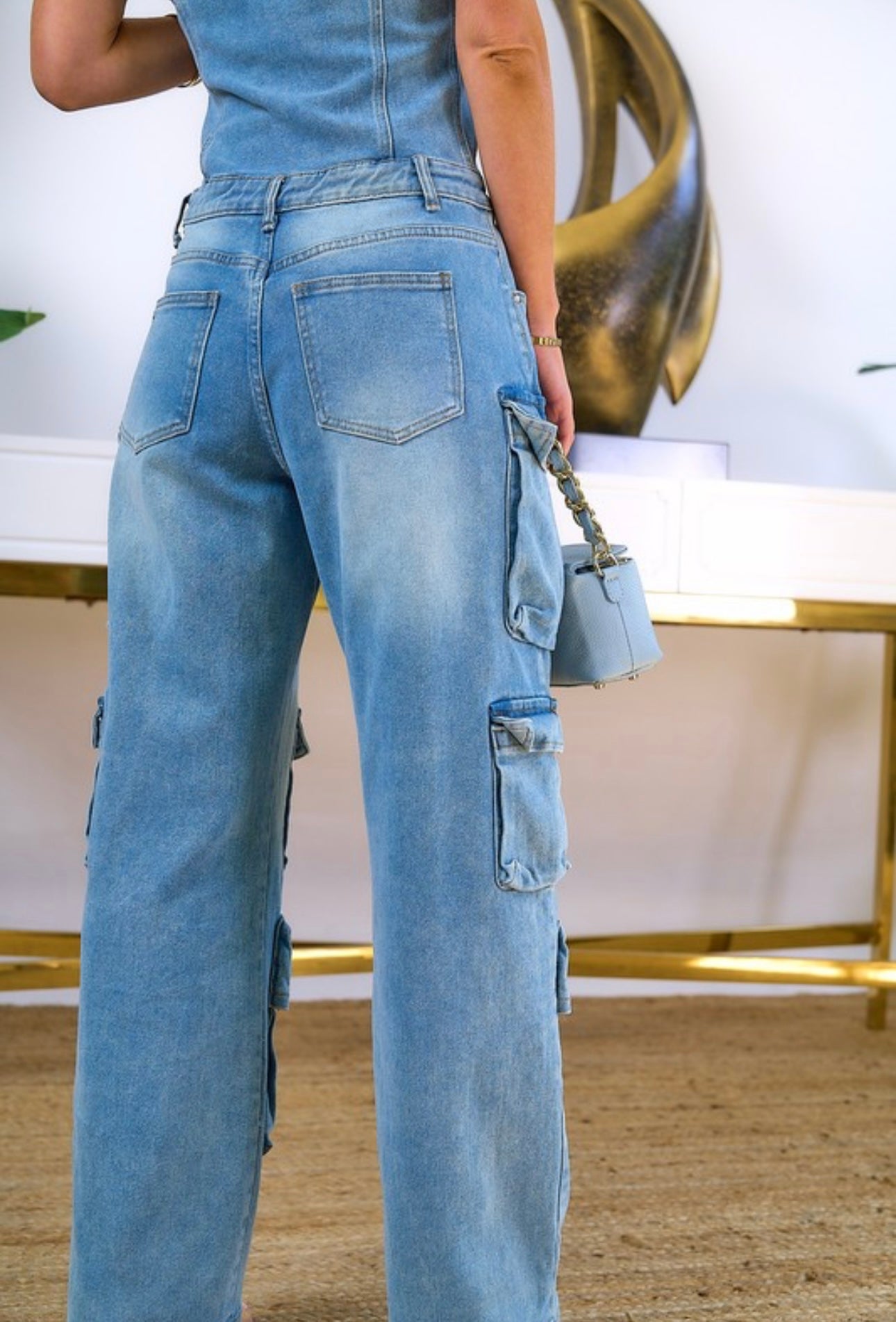 Berlin Cargo Demin Jumpsuit