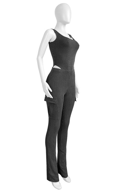 TWO PIECE PANTS SET