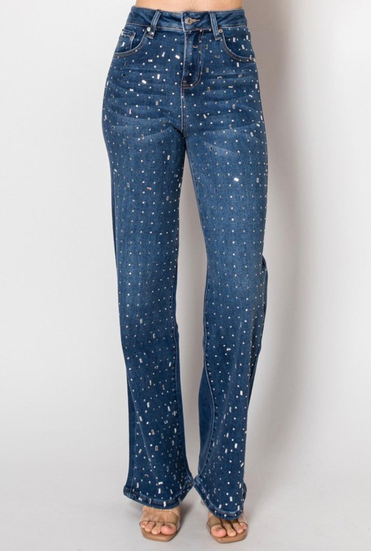 Neni Mirror Bootcut Jeans